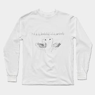 Two Swans Long Sleeve T-Shirt